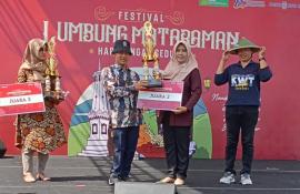 KWT Mawar Siyono Tengah Juarai Festival Lumbung Mataraman 2024